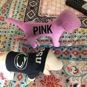 Love Pink and Penn State stuffed animal Dogs